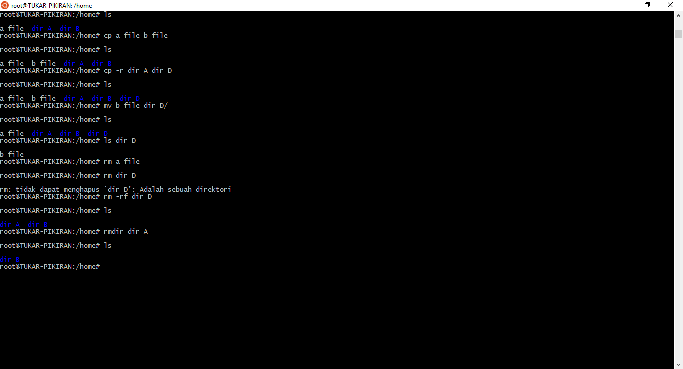 File operations
